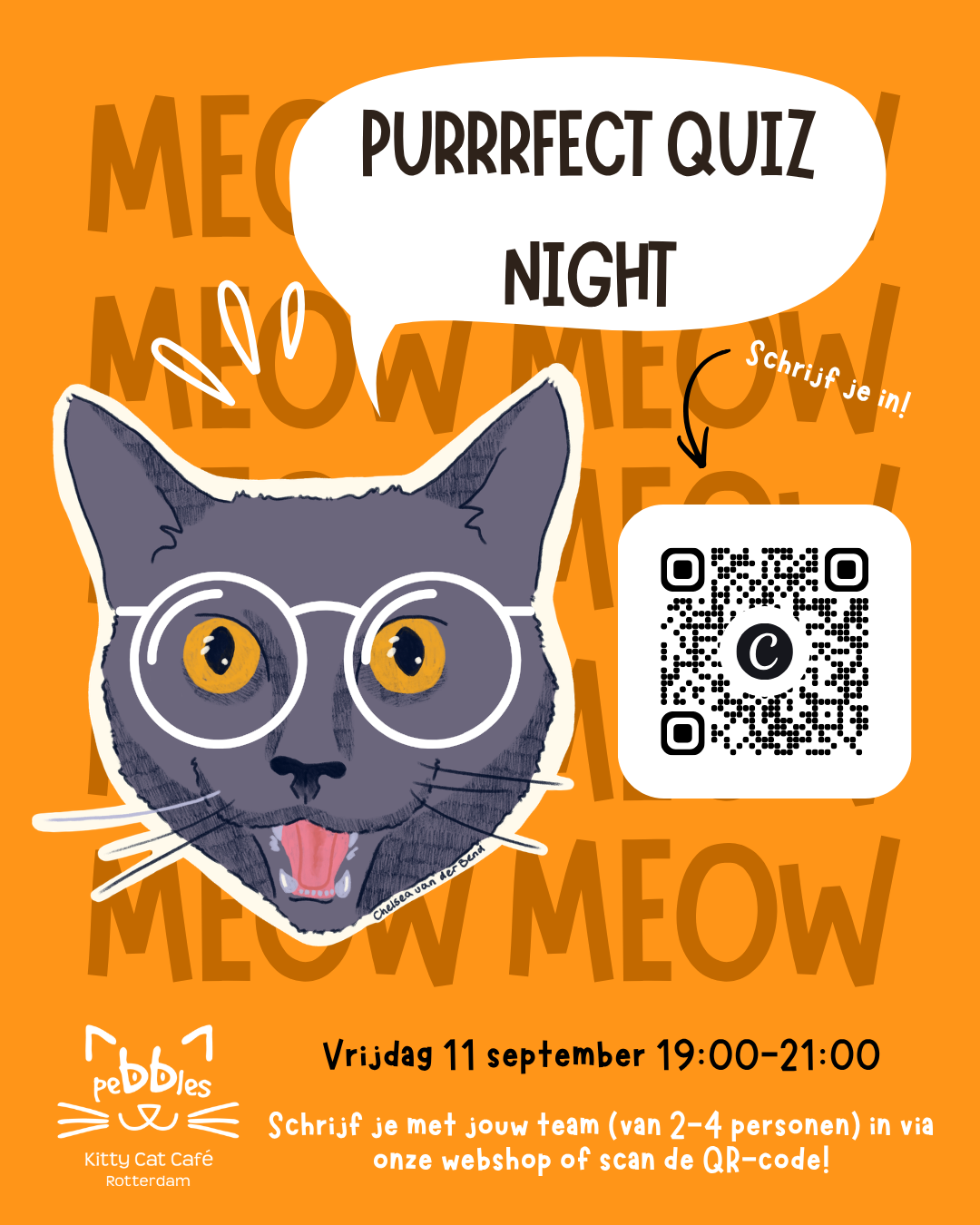 PURRRFECT QUIZ NIGHT - 11 september 19:00-21:00
