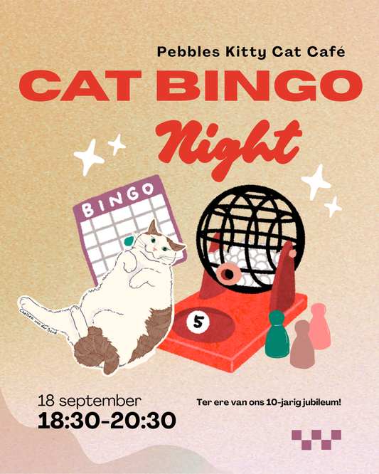CAT BINGO NIGHT 18 september