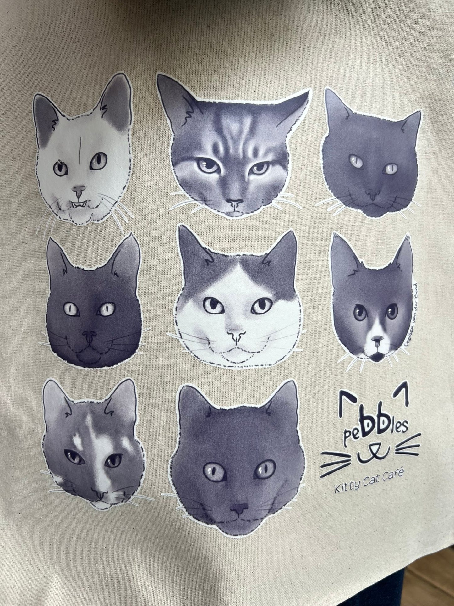 Tote Bag met alle katten