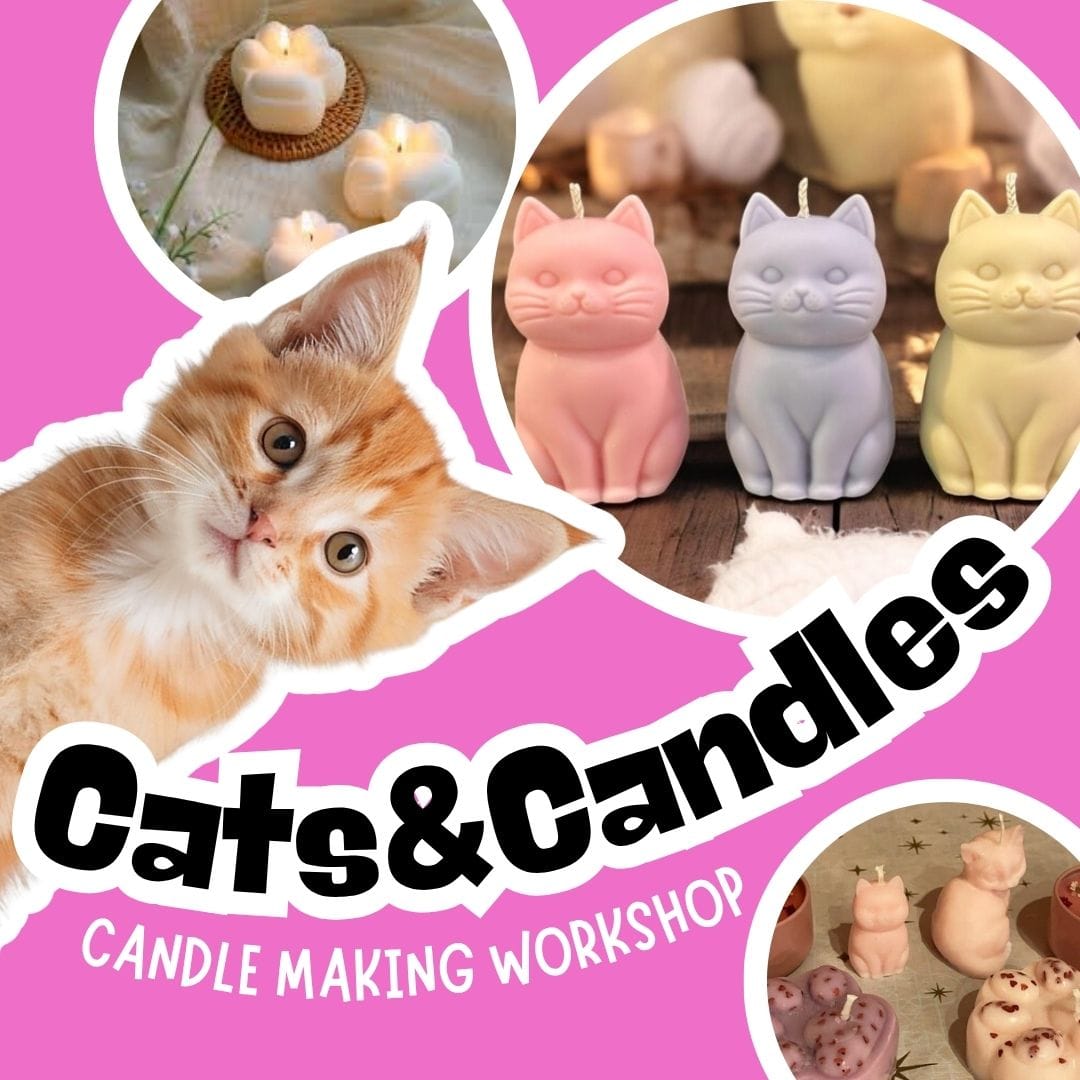 CATS & CANDLES: Workshop Kaarsen Maken - 4 augustus 2026