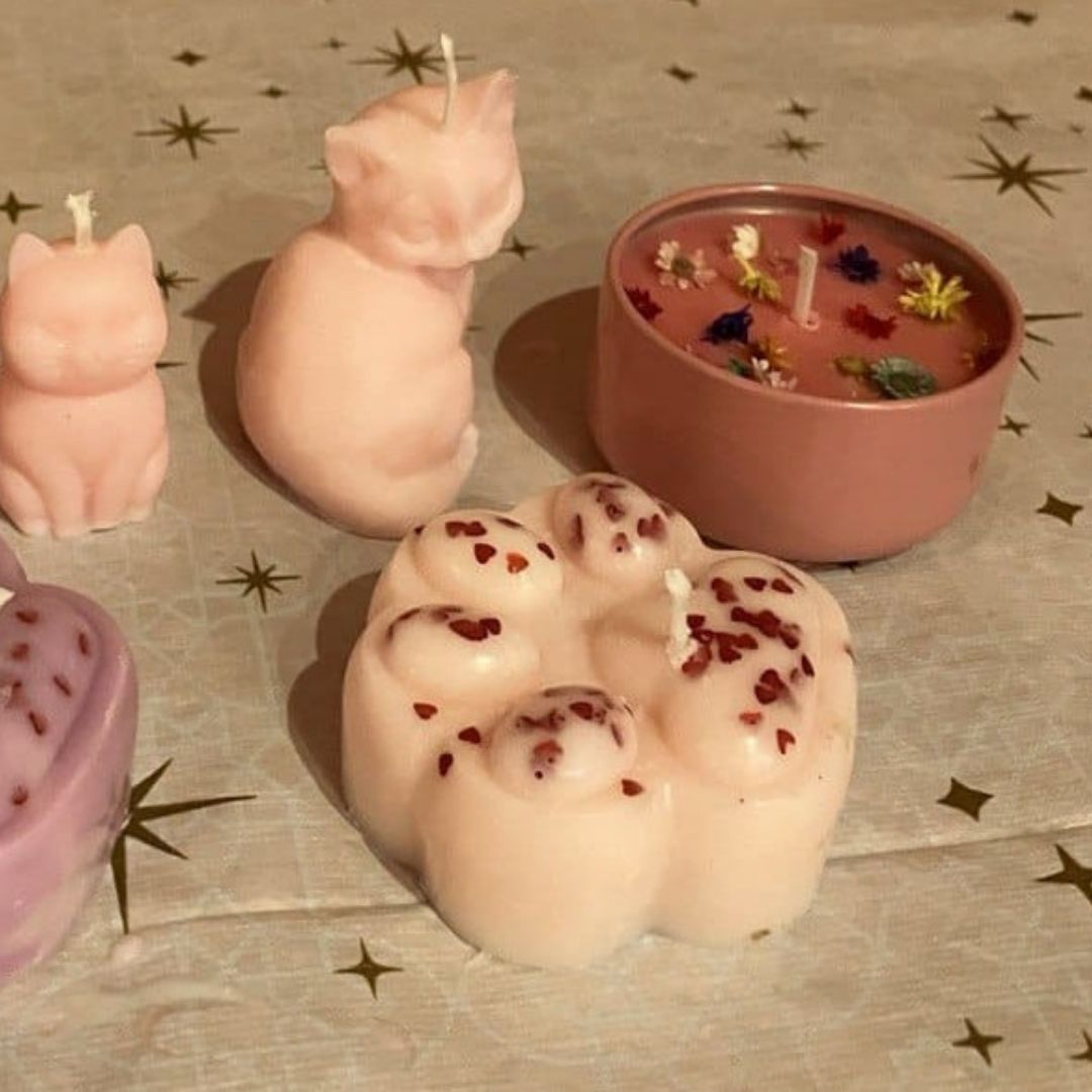 CATS & CANDLES: Halloween Candle Making Workshop 🐱🎃🕯️