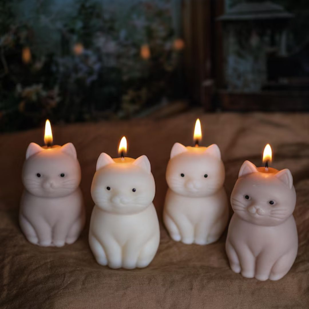 CATS & CANDLES: Halloween Candle Making Workshop 🐱🎃🕯️