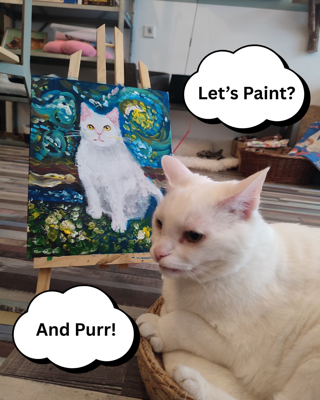 Paint&Purrr: 1st Anniversary Party! - 20 December - 19:00-21:00