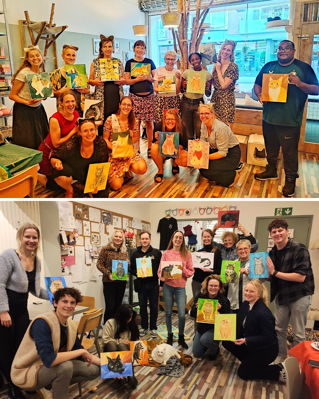 Paint&Purrr: 1st Anniversary Party! - 20 December - 19:00-21:00